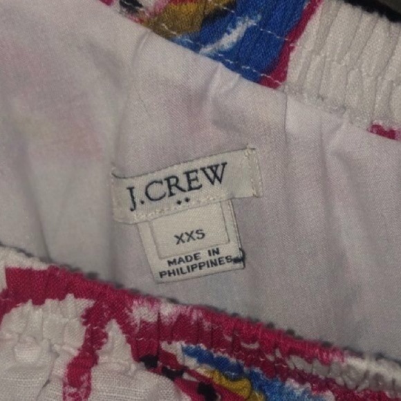 J. CREW One Shoulder Linen Blend Floral Print Dress - Picture 16 of 16